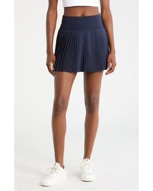 Mpg Club Micro Pleated Skort - Blue