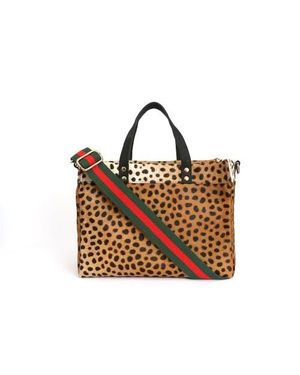The Artisan & Company Mimi Leopard Tote - Black