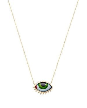 Lito Apollo 13 Grand Vert Necklace - White