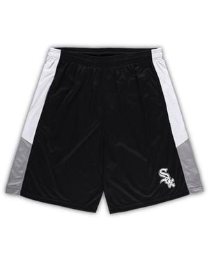 Profile Chicago Sox Big & Tall Team Shorts - Black