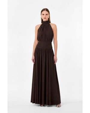 Nicholas Tessa Dress - Brown