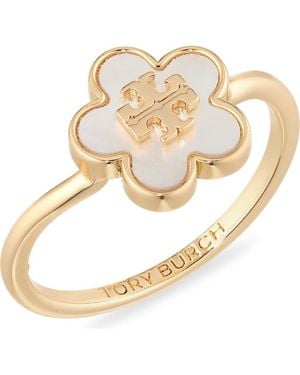 Tory Burch Forget Me Not Ring - Metallic