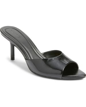 Open Edit Micah Heeled Sandal - Gray