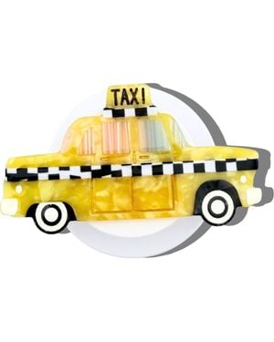 Solar Eclipse Hand Painted Taxi Phone Grip - Metallic