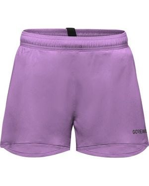 Gore Wear Concurve 3In Brief Short - Purple