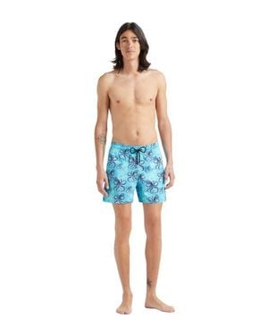 Vilebrequin Poulpes Stretch Swim Shorts - Blue