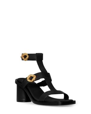 Rebecca Minkoff G City Ankle Strap Sandal - Black