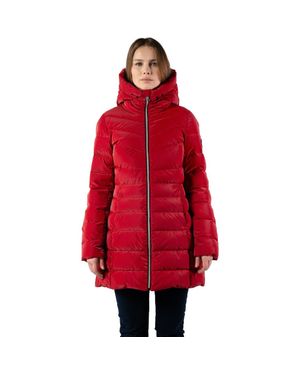 Woodpecker Long Robin Weight Coat - Red