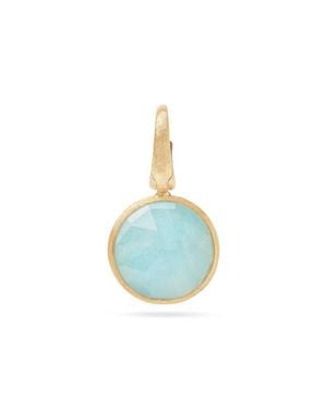 Marco Bicego Jaipur Aquamarint Pendant Charm - Blue