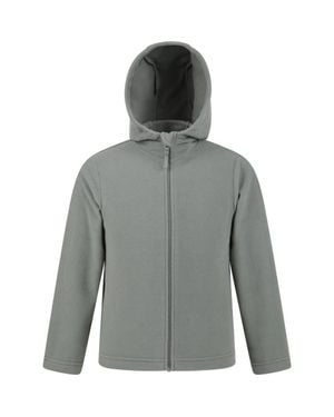 Mountain Warehouse Childrens/Kids Camber Full Zip Hoodie - Gray