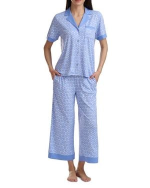 Splendid Jersey Pajamas - Blue