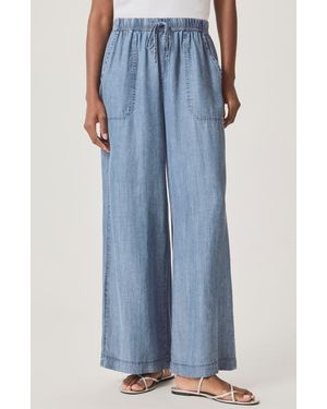Splendid Angie Palazzo Pants - Blue