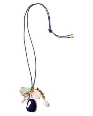 Chan Luu Cluster Paracord Necklace - White