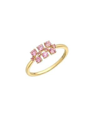 Bony Levy 14K Semiprecious Stone Stackable Ring - White