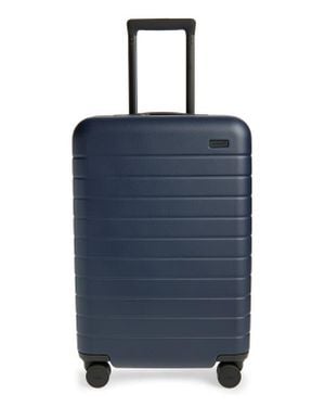 AWAY The Bigger Carry-On Flex Suitcase - Blue