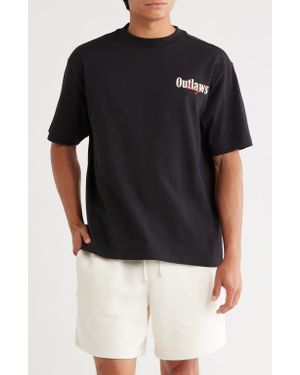 PacSun Outlaw Graphic T-Shirt - Black