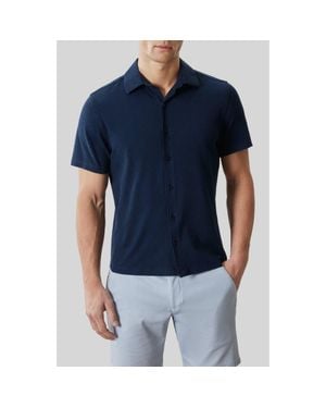Robert Barakett Levigne Pima Cotton Polo - Blue