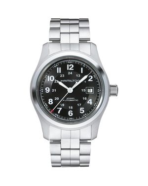 Hamilton Khaki Field Automatic Bracelet Watch, 42Mm - Metallic