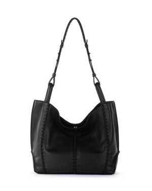 The Sak Los Feliz Medium Tote Leather Bag - Black