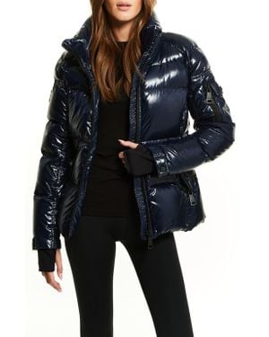 Sam. Freestyle Water Resistant Down Puffer Coat - Black