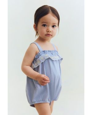 H&M Cotton Romper Suit - Blue
