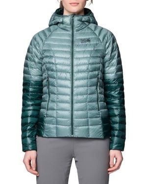 Mountain Hardwear Ghost Whisperer Hoodie - Blue