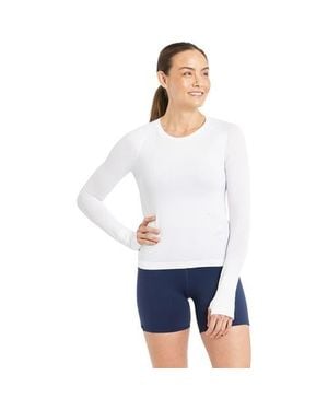 Oiselle Float Long-Sleeve Shirt - White