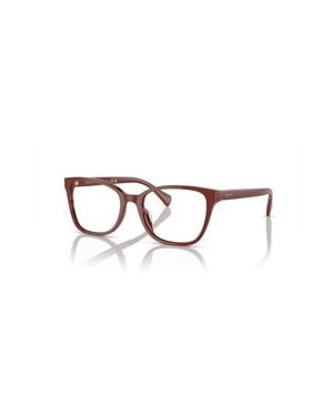 Ralph 53Mm Rectangle Optical Glasses - Pink