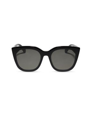 DIFF Gjelina 65Mm Oversize Cat Eye Sunglasses - Black