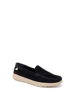 Minnetonka Discover Classic Slip-On Sneaker - Black