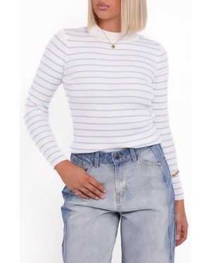 Petal & Pup Stacie Rib Top - White