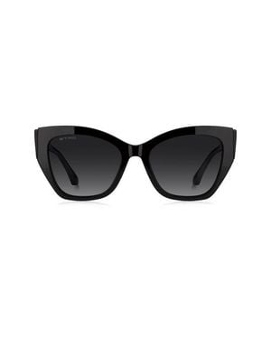 Etro 0143/S 55Mm Gradient Cat Eye Sunglasses - Black