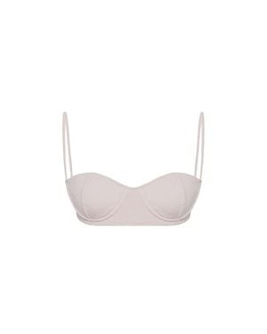 Jendue US Irma Denim Jersey Bra - White
