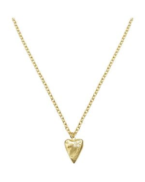 Collection 1304 My Love Necklace - Metallic