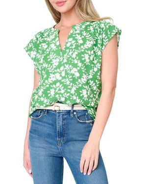 Gibsonlook Print Top - Green