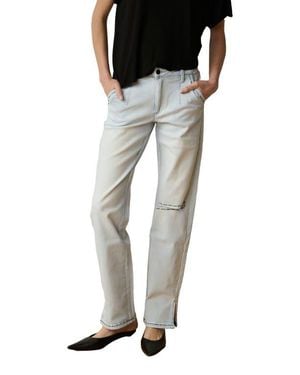 TT Studios Taylor Relaxed Straight Leg Jean - Black