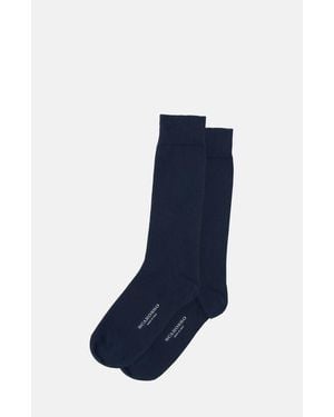 SCAROSSO Colocott Socks - Blue
