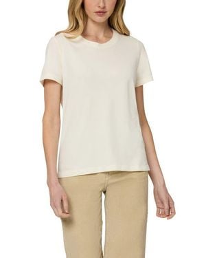 The Standard Stitch The Organic Cotton Crew Tee - Natural