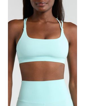 Mpg Cloud Strappy Sports Bra - Blue