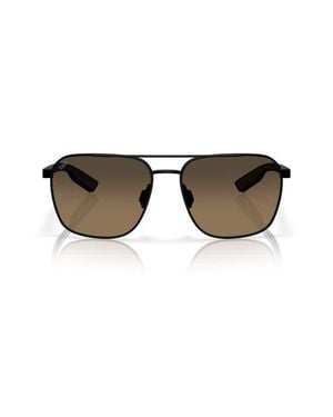 Costa Del Mar 58Mm Wader Gradient Polarized Rectangular Sunglasses - Multicolor