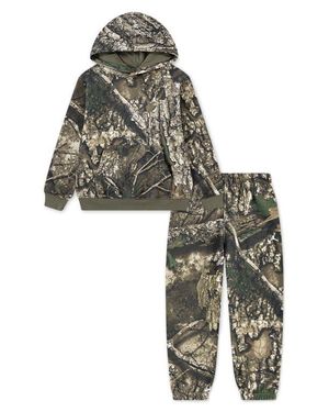 Nike Kids' X Realtree Mj Mvp Fleece Hoodie & Sweatpants Set - Multicolor