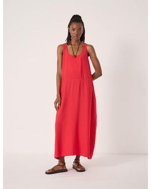 Hush Liddie Air Flow Barrel Tank Dress - Red