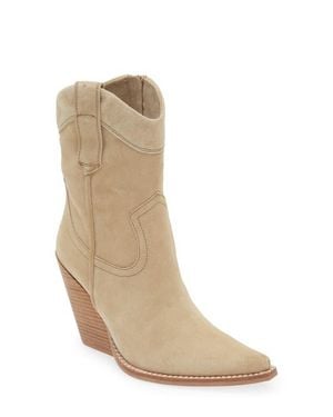 Jeffrey Campbell Amigo Western Bootie - Natural