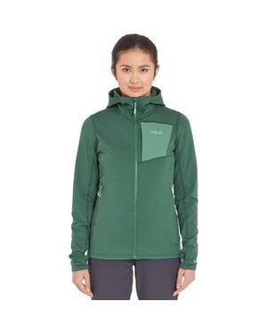 Rab Superflux Full-Zip Hooded Jacket - Green
