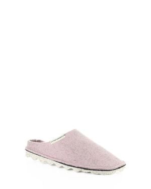 ASPORTUGUESAS Natura Wool Felt Mule - Pink