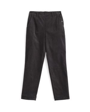 Seasalt Cornwall Crackington Sailor Button Crop Pull-On Pants - Black