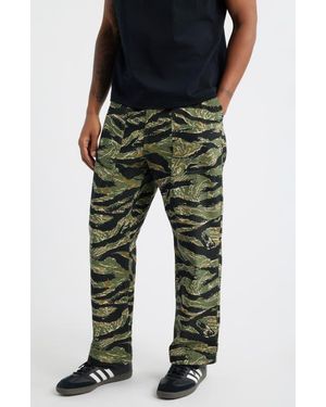Service Works Tiger Stripe Chef Pants - Black