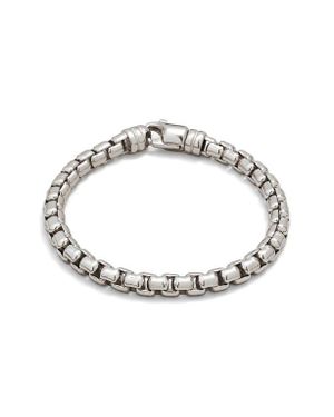 Degs & Sal Round Box Chain Bracelet - Metallic