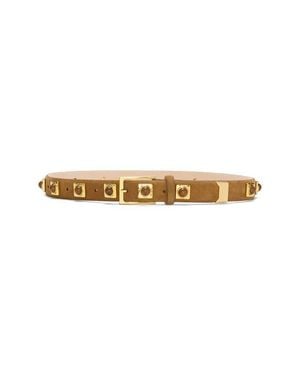 AUREUM No. 2 Stud Leather Belt - Multicolor