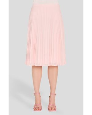 Tahari Pleated Skirt - Pink